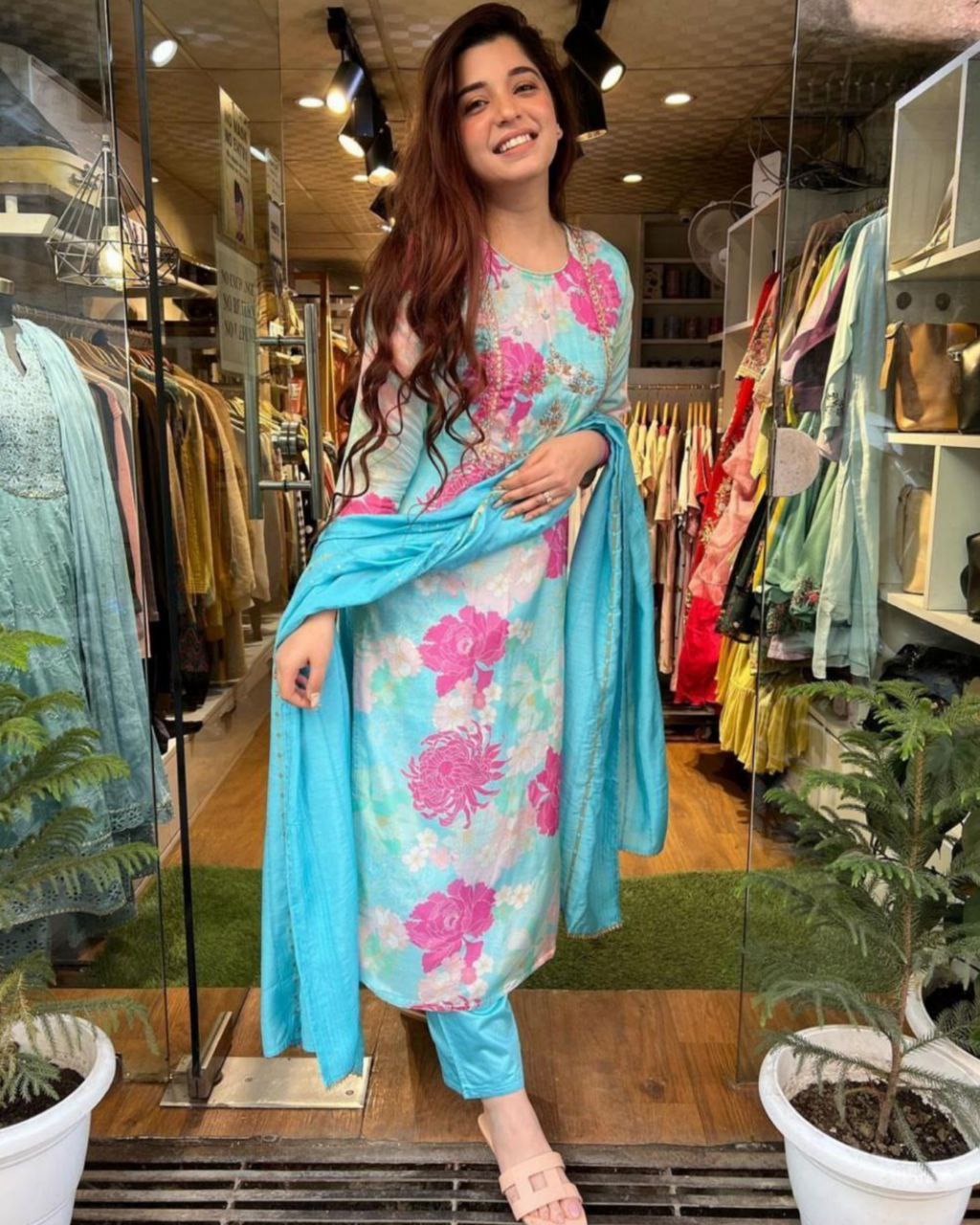Fancy Silk Hand Work New Designer Diwali Special Salwar Suits Collection  Catalog