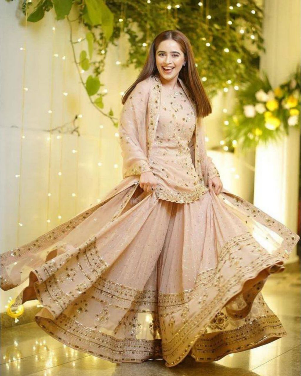 Pakistani Sharara Suit for Wedding Season